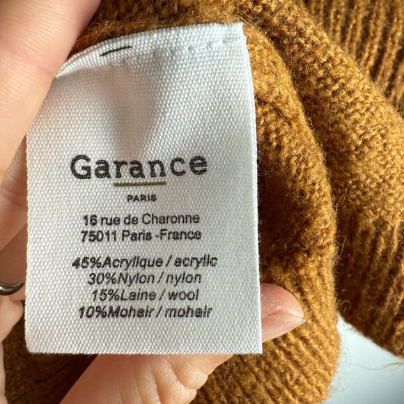 Garance Paris Sweater Fairisle Wool Mohair Blend Size SM/MD - Picture 6 of 7